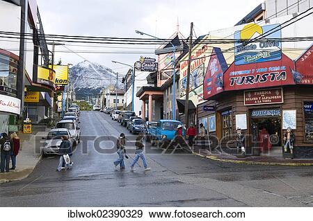 "Ushuaia, the southernmost city in Argentina, Beagle Channel, Tierra del Fuego, Argentina, South America" View Large Photo Image Stock Photo - "Ushuaia, the southernmost city in Argentina, Beagle Channel, Tierra del Fuego, Argentina, South America". Fotosearch