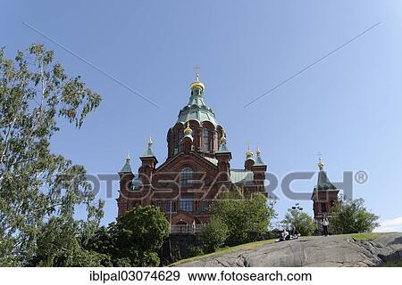 "Uspenski Cathedral, Helsinki, Uusimaa, Finland, Europe" View Large Photo Image Stock Photo - "Uspenski Cathedral, Helsinki, Uusimaa, Finland, Europe". Fotosearch