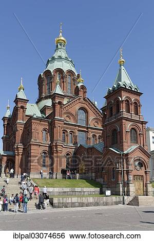 "Uspenski Cathedral, Helsinki, Uusimaa, Finland, Europe" View Large Photo Image Stock Photograph - "Uspenski Cathedral, Helsinki, Uusimaa, Finland, Europe". Fotosearch