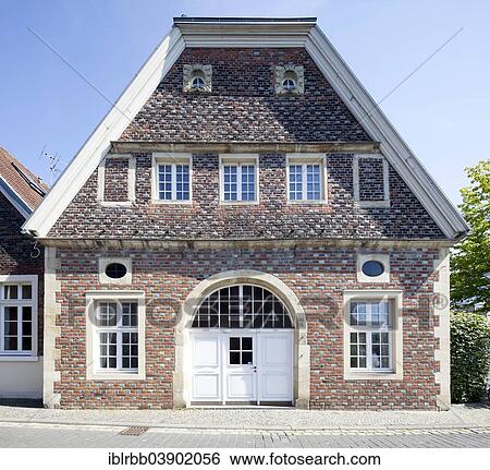 "Valkenhof, landmark building built in the Munsterlander style, Coesfeld, Munsterland, North Rhine-Westphalia, Germany, Europe" View Large Photo Image Stock Photograph - "Valkenhof, landmark building built in the Munsterlander style, Coesfeld, Munsterland, North Rhine-Westphalia, Germany, Europe". Fotosearch