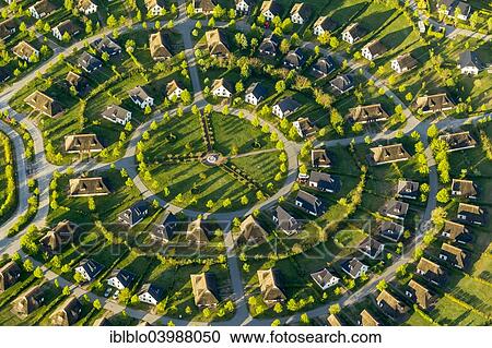 "Van der Valk Resort Linstow, residential park with holiday homes arranged in a circular shape, Dobbin-Linstow, Mecklenburg Lake District, Mecklenburg Lake District, Mecklenburg-Western Pomerania, Germany, Europe" View Large Photo Image Stock Image - "Van der Valk Resort Linstow, residential park with holiday homes arranged in a circular shape, Dobbin-Linstow, Mecklenburg Lake District, Mecklenburg Lake District, Mecklenburg-Western Pomerania, Germany, Europe". Fotosearch