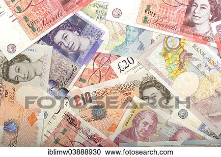 "Various banknotes, British Pound Sterling" View Large Photo Image Stock Image - "Various banknotes, British Pound Sterling". Fotosearch