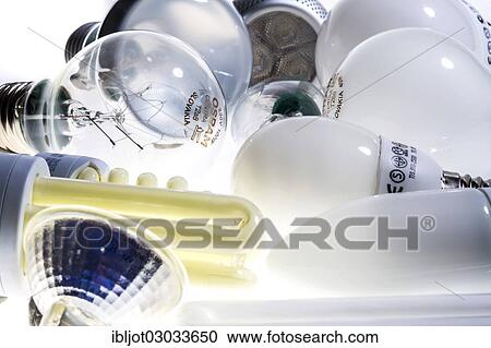 "Various lamps, light bulbs, energy saving lamps and LED lamps" View Large Photo Image Stock Image - "Various lamps, light bulbs, energy saving lamps and LED lamps". Fotosearch