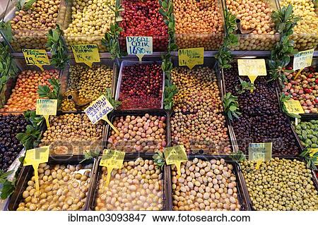 "Various olives in display, market district, Kadikoy, Istanbul, Asian side, Istanbul Province, Turkey, Asia" View Large Photo Image Stock Photo - "Various olives in display, market district, Kadikoy, Istanbul, Asian side, Istanbul Province, Turkey, Asia". Fotosearch