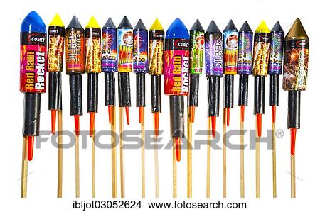Various rocket fireworks View Large Photo Image Picture - Various rocket fireworks. Fotosearch