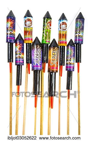 Various rocket fireworks View Large Photo Image Stock Image - Various rocket fireworks. Fotosearch