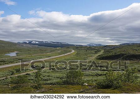 "Vast landscape at the Arctic Circle, European route E6, next to the old road, Polarkreis, Nordland, Northern Norway, Norway, Europe" View Large Photo Image Stock Image - "Vast landscape at the Arctic Circle, European route E6, next to the old road, Polarkreis, Nordland, Northern Norway, Norway, Europe". Fotosearch