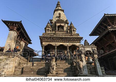 "Vatsala Durga Temple, Durbar Square, Bhaktapur, Nepal, Asia" View Large Photo Image Picture - "Vatsala Durga Temple, Durbar Square, Bhaktapur, Nepal, Asia". Fotosearch