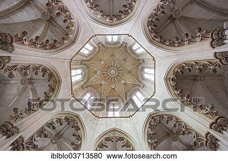"Vaulted ceiling, Monastery of Santa Maria da Vitoria, Monastery Church of Batalha, Mosteiro da Batalha, UNESCO World Cultural Heritage Site, Batalha, Leiria District, Portugal, Europe" View Large Photo Image Stock Image - "Vaulted ceiling, Monastery of Santa Maria da Vitoria, Monastery Church of Batalha, Mosteiro da Batalha, UNESCO World Cultural Heritage Site, Batalha, Leiria District, Portugal, Europe". Fotosearch