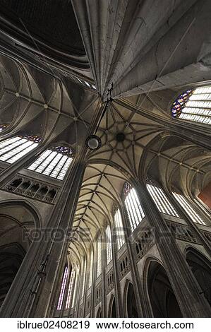 "Vaulted ceiling, Orleans Cathedral, Orleans, France, Europe" View Large Photo Image Stock Photo - "Vaulted ceiling, Orleans Cathedral, Orleans, France, Europe". Fotosearch