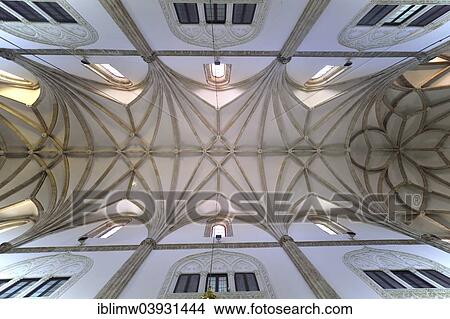 "Vaulting of the ceiling, San Jeronimo el Real, first seat of the Castilian Parliament in 1510, Madrid, Spain, Europe" View Large Photo Image Picture - "Vaulting of the ceiling, San Jeronimo el Real, first seat of the Castilian Parliament in 1510, Madrid, Spain, Europe". Fotosearch