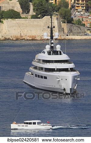 Vava II, a cruiser built by Pendennis Plus, formerly Devenport Yachts, length: 96 m, built in 2012, owned by Ernesto Bertarelli, anchored in the Bay of Villefranche, French Riviera, France, Mediterranean Sea, Europe View Large Photo Image Stock Image - Vava II, a cruiser built by Pendennis Plus, formerly Devenport Yachts, length: 96 m, built in 2012, owned by Ernesto Bertarelli, anchored in the Bay of Villefranche, French Riviera, France, Mediterranean Sea, Europe. Fotosearch