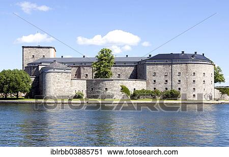 "Vaxholm fortress, near Vaxholm, Stockholm archipelago, Stockholm, Stockholm County, Sweden, Europe" View Large Photo Image Stock Image - "Vaxholm fortress, near Vaxholm, Stockholm archipelago, Stockholm, Stockholm County, Sweden, Europe". Fotosearch