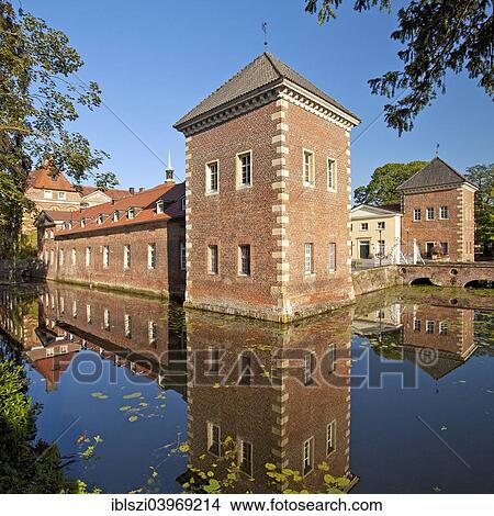 Velen Castle Moated Castle Velen Munsterland North Rhine