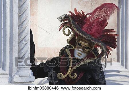"Venetian carnival costume and mask, Carnival of Venice, Venice, Veneto, Italy, Europe" View Large Photo Image Stock Photograph - "Venetian carnival costume and mask, Carnival of Venice, Venice, Veneto, Italy, Europe". Fotosearch