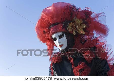 "Venetian mask, costume at the carnival, Venice, Veneto, Italy, Europe" View Large Photo Image Stock Photo - "Venetian mask, costume at the carnival, Venice, Veneto, Italy, Europe". Fotosearch