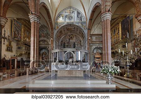 "Verona Cathedral or Duomo di Verona, Cattedrale di Santa Maria Matricolare, altar, interior view, Verona, Veneto, Italy, Europe" View Large Photo Image Stock Photography - "Verona Cathedral or Duomo di Verona, Cattedrale di Santa Maria Matricolare, altar, interior view, Verona, Veneto, Italy, Europe". Fotosearch