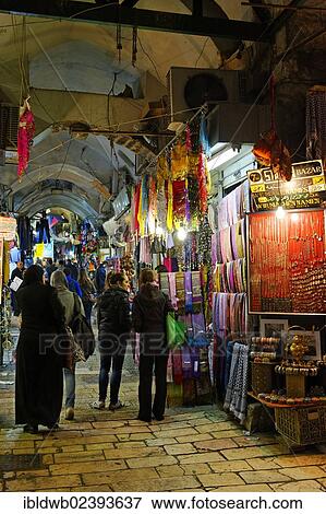 "Via Dolorosa, Bazar, Souk, old town, Jerusalem, Israel, Middle East, Asia" View Large Photo Image Stock Photo - "Via Dolorosa, Bazar, Souk, old town, Jerusalem, Israel, Middle East, Asia". Fotosearch