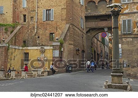 "Via Pantaneto street, UNESCO World Heritage Site, Siena, Tuscany, Italy, Europe" View Large Photo Image Stock Photo - "Via Pantaneto street, UNESCO World Heritage Site, Siena, Tuscany, Italy, Europe". Fotosearch
