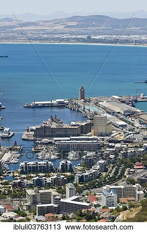 "Victoria & Alfred Waterfront, seen from Signal Hill, Cape Town, Western Cape, South Africa, Africa" View Large Photo Image Stock Image - "Victoria & Alfred Waterfront, seen from Signal Hill, Cape Town, Western Cape, South Africa, Africa". Fotosearch