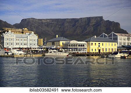 "Victoria and Alfred Waterfront, Table Mountain behind, Cape Town, Western Cape, South Africa, Africa" View Large Photo Image Stock Image - "Victoria and Alfred Waterfront, Table Mountain behind, Cape Town, Western Cape, South Africa, Africa". Fotosearch