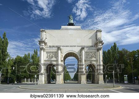 "Victory Gate in Munich, Bavaria, Germany, Europe, PublicGround, Europe" View Large Photo Image Stock Photo - "Victory Gate in Munich, Bavaria, Germany, Europe, PublicGround, Europe". Fotosearch