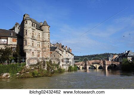 "Vieux Palais, Old Castle, Espalion, Vallee du Lot, Lot valley, Aveyron, Midi-Pyrenees, France, Europe" View Large Photo Image Stock Image - "Vieux Palais, Old Castle, Espalion, Vallee du Lot, Lot valley, Aveyron, Midi-Pyrenees, France, Europe". Fotosearch