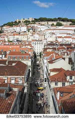 "View across Lisbon, Lisbon, Lisbon District, Portugal, Europe" View Large Photo Image Stock Photography - "View across Lisbon, Lisbon, Lisbon District, Portugal, Europe". Fotosearch