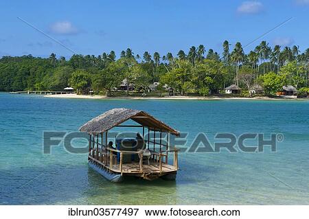 "View across the bay towards Oyster Island Resort, Espiritu Santo, Sanma Province, Vanuatu, Oceania" View Large Photo Image Stock Photo - "View across the bay towards Oyster Island Resort, Espiritu Santo, Sanma Province, Vanuatu, Oceania". Fotosearch