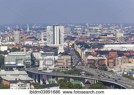 "View across the town centre of Stockholm, Stockholm County, Sweden, Europe" View Large Photo Image Stock Photograph - "View across the town centre of Stockholm, Stockholm County, Sweden, Europe". Fotosearch