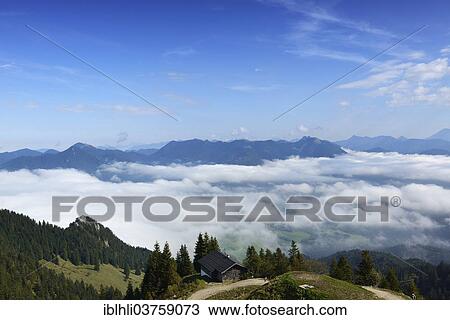 "View from Brauneck Mountain, Isarwinkel, Lenggries, Upper Bavaria, Bavaria, Germany, Europe" View Large Photo Image Stock Image - "View from Brauneck Mountain, Isarwinkel, Lenggries, Upper Bavaria, Bavaria, Germany, Europe". Fotosearch