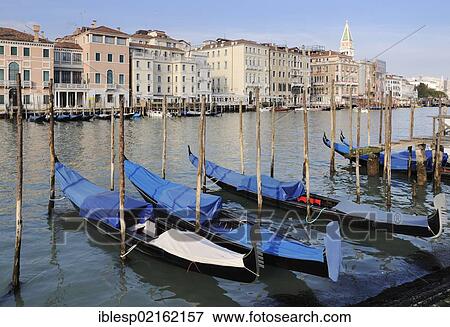 "View from Campo della Salute of gondolas, Grand Canal, Canal Grande near the Church of Santa Maria della Salute, Venice, Venezia, Veneto, Italy, Europe" View Large Photo Image Stock Photo - "View from Campo della Salute of gondolas, Grand Canal, Canal Grande near the Church of Santa Maria della Salute, Venice, Venezia, Veneto, Italy, Europe". Fotosearch