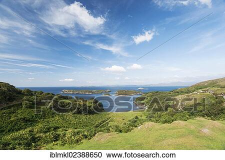 "View from Drumbeg Viewpoint towards the Atlantic coast, county of Sutherland, Scotland, United Kingdom, Europe" View Large Photo Image Stock Image - "View from Drumbeg Viewpoint towards the Atlantic coast, county of Sutherland, Scotland, United Kingdom, Europe". Fotosearch