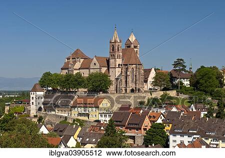 "View from Eckartsberg over the historic town centre with St. Stephan's Cathedral, Breisach am Rhein, Baden-Wurttemberg, Germany, Europe" View Large Photo Image Stock Image - "View from Eckartsberg over the historic town centre with St. Stephan's Cathedral, Breisach am Rhein, Baden-Wurttemberg, Germany, Europe". Fotosearch