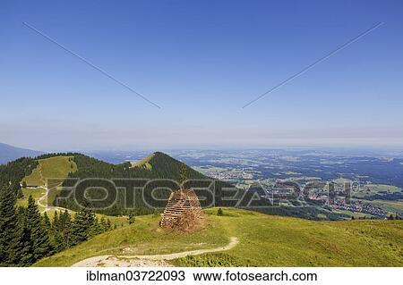 "View from Hinteren Hoernle Mountain over Mittleren Hoernle Mountain and Vorderes Hoernle Mountain, Bad Kohlgrub on the right, Hornle, Ammergauer Alpen, Bad Kohlgrub, Pfaffenwinkel region, Upper Bavaria, Bavaria, Germany, Europe" View Large Photo Image Stock Image - "View from Hinteren Hoernle Mountain over Mittleren Hoernle Mountain and Vorderes Hoernle Mountain, Bad Kohlgrub on the right, Hornle, Ammergauer Alpen, Bad Kohlgrub, Pfaffenwinkel region, Upper Bavaria, Bavaria, Germany, Europe". Fotosearch