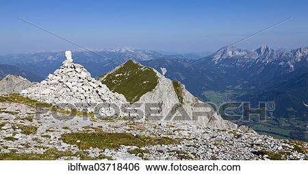 "View from Kalbling Mountain towards Riffel Mountain, Haller Mauern Range, Enns Valley, Ennstal Alps, Gesause National Park, Admont, Styria, Austria, Europe" View Large Photo Image Stock Photograph - "View from Kalbling Mountain towards Riffel Mountain, Haller Mauern Range, Enns Valley, Ennstal Alps, Gesause National Park, Admont, Styria, Austria, Europe". Fotosearch