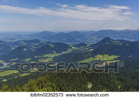 "View from Kehlsteinhaus or Eagle's Nest towards the Alps, middle rear, Geisberg Mountain, 1288 m, Gurlspitze Mountain, 1158 m, Schwarzenberg Mountain, 1334 m, rear left Salzburg, Berchtesgaden, Berchtesgadener Land, Bavaria, Germany, Europe" View Large Photo Image Stock Image - "View from Kehlsteinhaus or Eagle's Nest towards the Alps, middle rear, Geisberg Mountain, 1288 m, Gurlspitze Mountain, 1158 m, Schwarzenberg Mountain, 1334 m, rear left Salzburg, Berchtesgaden, Berchtesgadener Land, Bavaria, Germany, Europe". Fotosearch