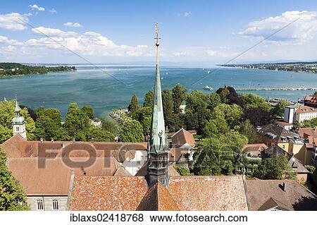 View from Konstanz Minster of Our Lady towards Lake Constance, Konstanz, Lake Constance, Baden-Wuerttemberg, Germany, Europe, PublicGround, Europe View Large Photo Image Stock Photo - View from Konstanz Minster of Our Lady towards Lake Constance, Konstanz, Lake Constance, Baden-Wuerttemberg, Germany, Europe, PublicGround, Europe. Fotosearch
