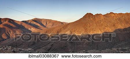 "View from lookout at Degollada de Los Grandadillos across the Betancuria Massif, Degollada de Los Grandadillos, Fuerteventura, Canary Islands, Spain, Europe" View Large Photo Image Stock Photo - "View from lookout at Degollada de Los Grandadillos across the Betancuria Massif, Degollada de Los Grandadillos, Fuerteventura, Canary Islands, Spain, Europe". Fotosearch