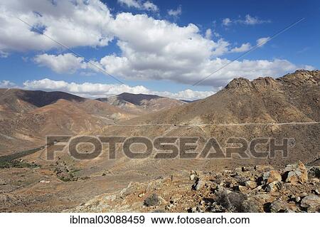 "View from lookout Degollada de los Grandadillos, Degollada de Los Grandadillos, Fuerteventura, Canary Islands, Spain, Europe" View Large Photo Image Stock Photo - "View from lookout Degollada de los Grandadillos, Degollada de Los Grandadillos, Fuerteventura, Canary Islands, Spain, Europe". Fotosearch