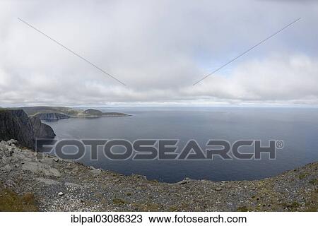 "View from North Cape platform over Barents Sea, Nordkapp, Norway, Europe" View Large Photo Image Stock Image - "View from North Cape platform over Barents Sea, Nordkapp, Norway, Europe". Fotosearch