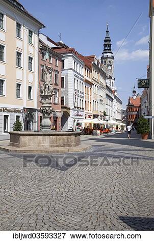 "View from Obermarkt along Bruderstrasse street, Gorlitz, Saxony, Germany, Europe" View Large Photo Image Stock Photo - "View from Obermarkt along Bruderstrasse street, Gorlitz, Saxony, Germany, Europe". Fotosearch