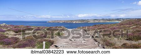 "View from Pointe du Raz to Pointe du Van, Cap Sizun peninsula, Departement Finistere, Brittany, France, Europe" View Large Photo Image Stock Image - "View from Pointe du Raz to Pointe du Van, Cap Sizun peninsula, Departement Finistere, Brittany, France, Europe". Fotosearch