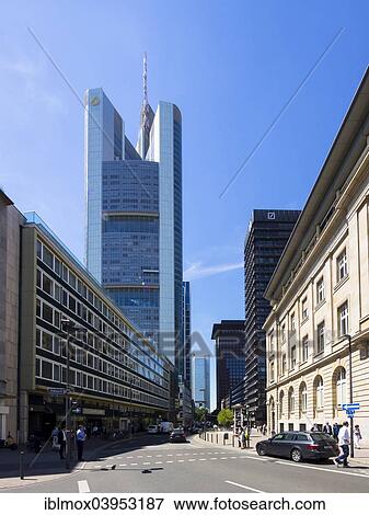 "View from Rossmarkt on the Commerzbank building, Frankfurt am Main, Hesse, Germany, Europe" View Large Photo Image Stock Photo - "View from Rossmarkt on the Commerzbank building, Frankfurt am Main, Hesse, Germany, Europe". Fotosearch