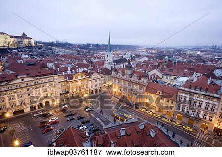 "View from St. Nicholas Church, Prague, Czech Republic, Europe" View Large Photo Image Stock Photo - "View from St. Nicholas Church, Prague, Czech Republic, Europe". Fotosearch