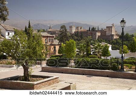 "View from the Albayzin district towards the Alhambra, Granada, Andalucia, Spain, Europe, PublicGround, Europe" View Large Photo Image Stock Photography - "View from the Albayzin district towards the Alhambra, Granada, Andalucia, Spain, Europe, PublicGround, Europe". Fotosearch