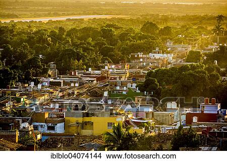 "View from the bell tower of the church Convento de San Francisco de Asis onto the city, Trinidad, Cuba, North America" View Large Photo Image Picture - "View from the bell tower of the church Convento de San Francisco de Asis onto the city, Trinidad, Cuba, North America". Fotosearch