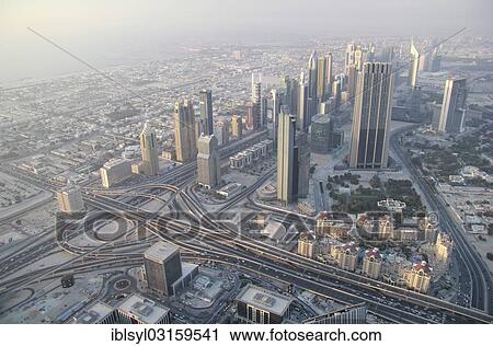 "View from the Burj Khalifa skyscraper, Burj Khalifa, Dubai, United Arab Emirates, Asia" View Large Photo Image Stock Image - "View from the Burj Khalifa skyscraper, Burj Khalifa, Dubai, United Arab Emirates, Asia". Fotosearch