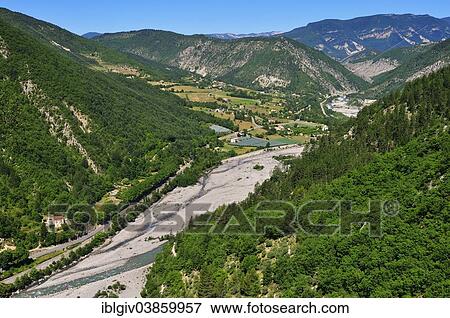 "View from the Citadel on the river bed of the Var River, Entrevaux, Department Alpes-de-Haute-Provence, Provence-Alpes-Cote d'Azur, France, Europe" View Large Photo Image Stock Photo - "View from the Citadel on the river bed of the Var River, Entrevaux, Department Alpes-de-Haute-Provence, Provence-Alpes-Cote d'Azur, France, Europe". Fotosearch