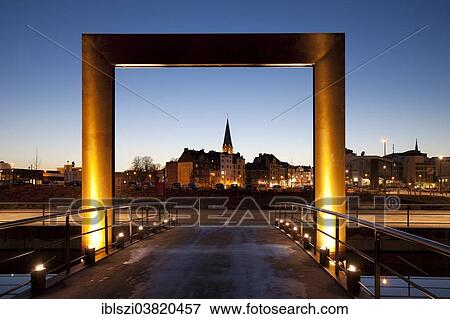 "View from the culture island on Phoenix Lake towards Horde, Dortmund, North Rhine-Westphalia, Germany, Europe" View Large Photo Image Stock Photo - "View from the culture island on Phoenix Lake towards Horde, Dortmund, North Rhine-Westphalia, Germany, Europe". Fotosearch